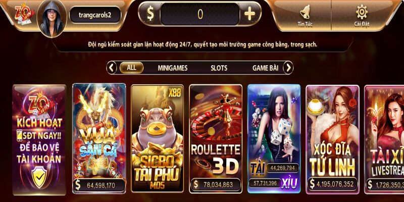 Dịch vụ giải trí cá cược được đánh giá cao với đa dạng trò chơi